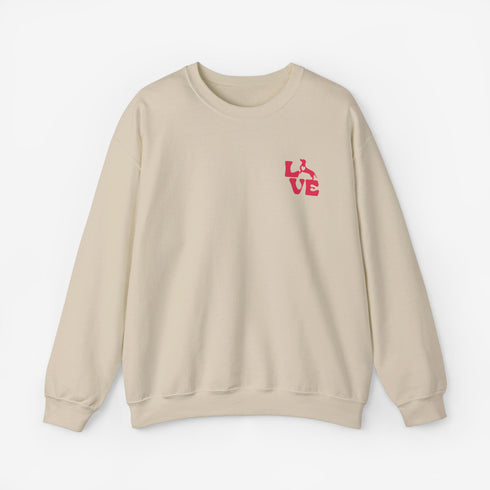 Dachshund Sweatshirt for Women - Dachshund Love Sweatshirt